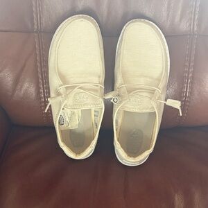 Hey Dude Women’s Slip-On Shoes in Ivory